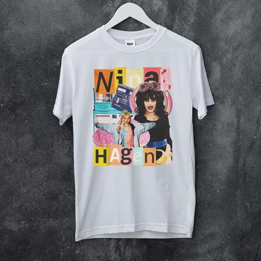 Nina Hagen - Unisex White T-Shirt
